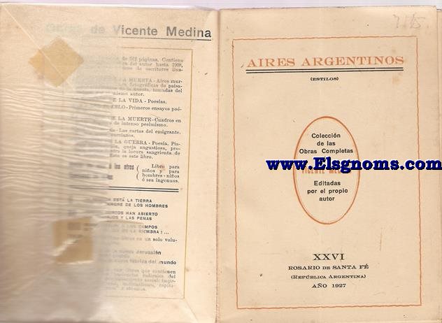 Aires Argentinos (Estilos).