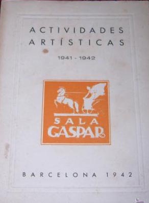 Actividades artsticas 1941-1942.
