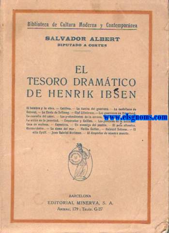 El tesoro dramtico de Henrik Ibsen.