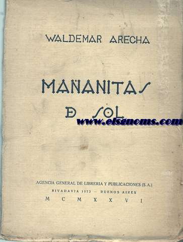 Maanitas del sol.