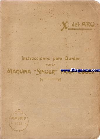 Instrucciones para bordar con la mquina 
