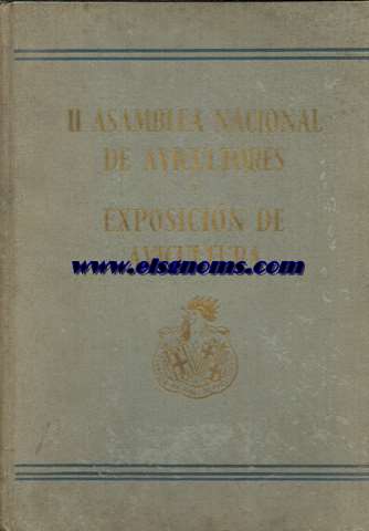 II Asamblea Nacional de Avicultores y Exposicin de Avicultura.