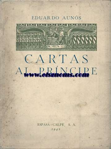 Cartas al prncipe.