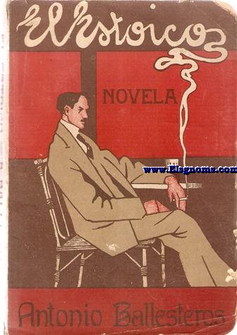 El estoico. Novela corta .Ilustraciones y portada de Francisco Aznar.