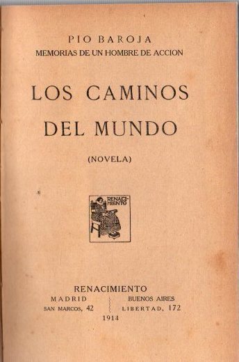 Los caminos del mundo.Novela.