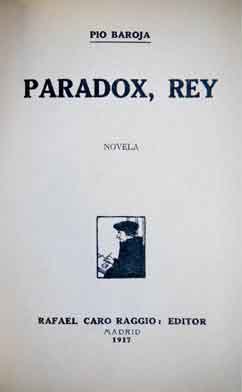 Paradox rey.Novela.