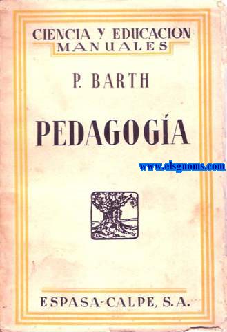 Pedagoga. Traduccin de Lus de Zulueta.