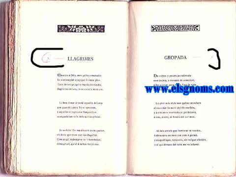 Quatre versos.