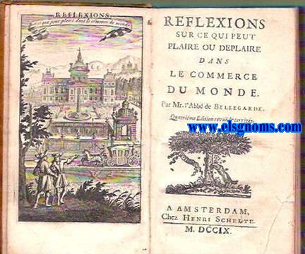 Reflexions sur ce qui peut plaire ou desplaire dans le Commerce du Monde.