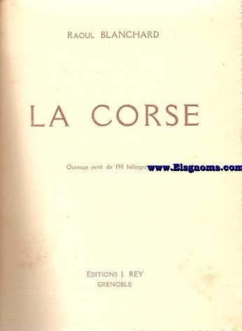 La Corse.