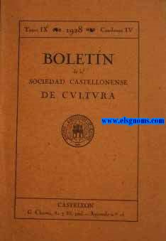 Boletn de la Sociedad Castellonense de Cultura. Ofrecemos:Ao II(1921) N XVII,(1923) N1-2,(1924) N1,3-6,(1925) N1-6,(1926) N1-6,(1927) N 1-6,(1928) N1-6,(1929) N1-6,(1930) N1-6,(1931) N1-6,(1932) N1-6,(1933) N2-6,(1934) N1-6,(1935) N2-6,(1936) N1-3,(1944) N2,(1945) N5-6,(1946) N4.