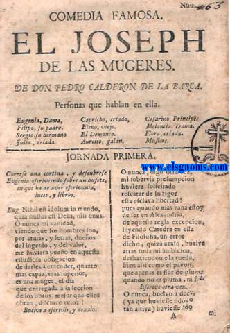 Comedia famosa.El Joseph de las mujeres.