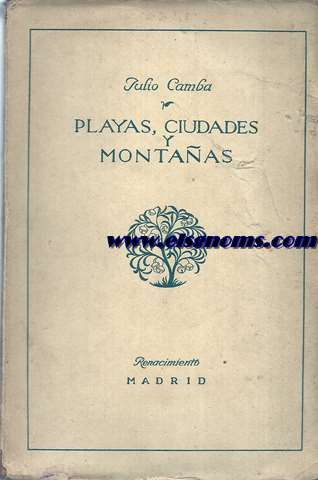 Playas, ciudades y montaas.