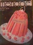 Menage Revista del arte en la casa, cocina y pastelera modernas.N 40.Ao IV. Mayo 1934.