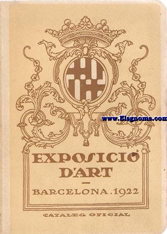 Exposici d'Art.1922. Catleg oficial.