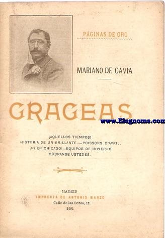 Pginas de oro. Grageas.