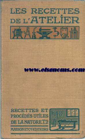 Les Recettes de l'Atlier.