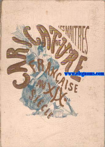 Les maitres de la caricature Franaise au XIX e. Siecle. 115 fac - simils de grandes  caricatures en noir. 5 fac - simils de lithographies en coleurs. Notice de M.Armand Dayot. Illustre de vignettes originaux.