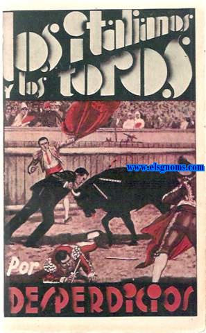 Los italianos y los toros.