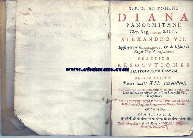 Practic resolutiones lectissimorum casuum.Editio ultima Partes omnes XII complectens.
