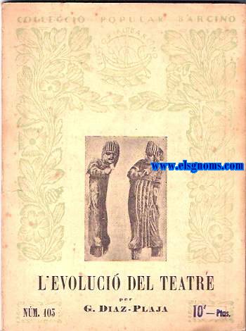 L'evoluci del teatre.