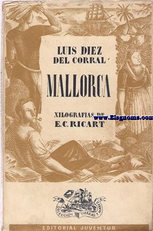 Mallorca.Ilustrado con xilografas de E.C.Ricart.
