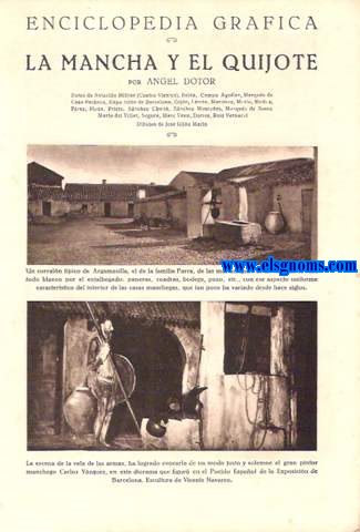La Mancha y El Quijote.