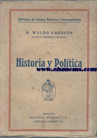 Historia y Poltica.Versin castellana por Santiago Valent Camp.