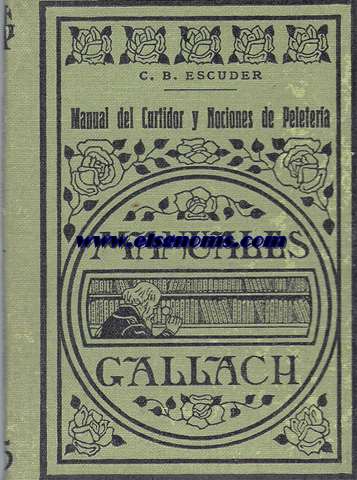 Manual del Curtidor y Nociones de Peletera.