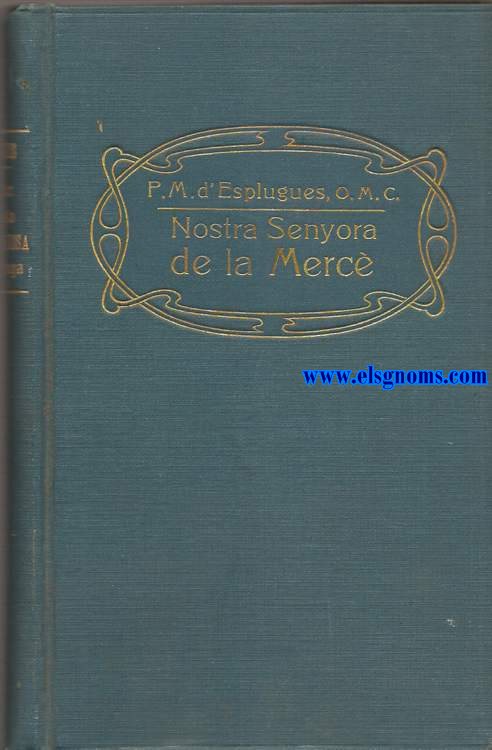 Nostra Senyora de la Merc. Estudi de psicologia tnico-religiosa de Catalunya.