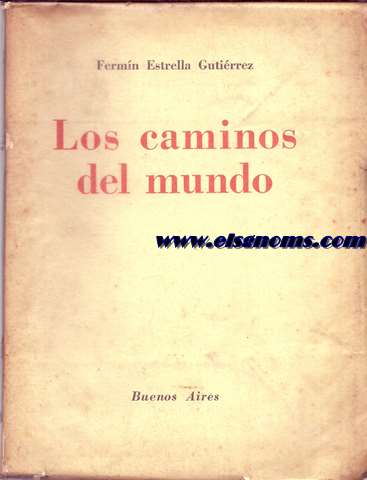 Los caminos del mundo. Poemas.
