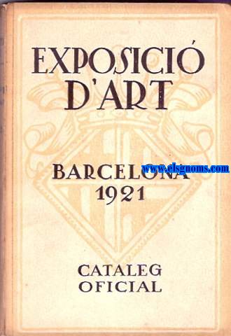 Exposici d'Art de 1921. Catleg il.lustrat.