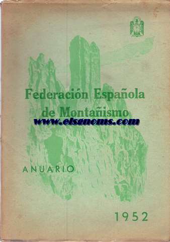 Federacin Espaola de Montaismo. Anuario.