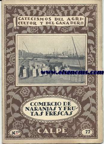 Comercio de naranjas y frutas frescas.