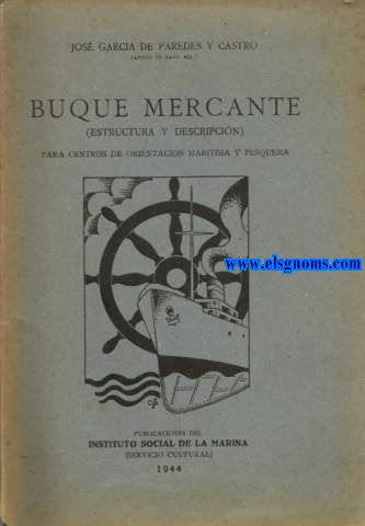 Buque mercante (Estructura y descripcin).