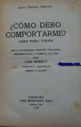 Cmo debo comportarme? Libro para todos.