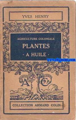 Plantes a huile.