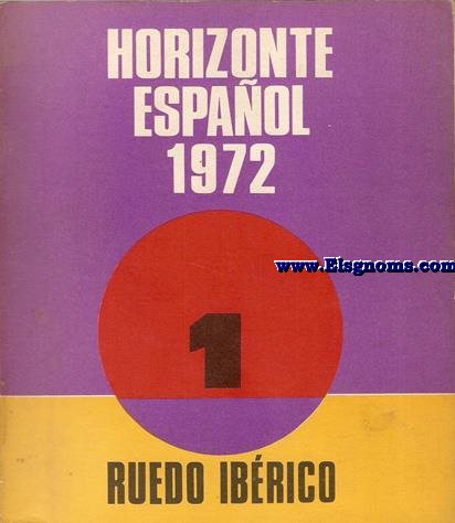 Horizonte Espaol 1972.