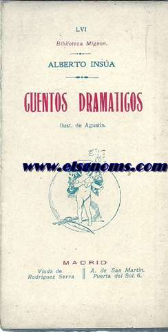 Cuentos dramticos. Ilust. de Agustn.