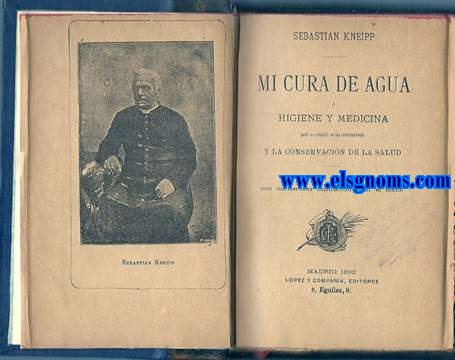 Mi cura de agua  higiene y medicina para la curacin de las enfermedades y la conservacin de la salud.Versin castellana,con numerosas ilustraciones en el texto.