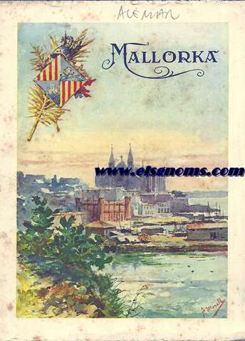Mallorca. Texto en alemn.