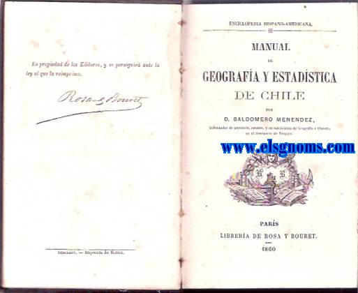 Manual de Geografa y Estadstica de Chile.