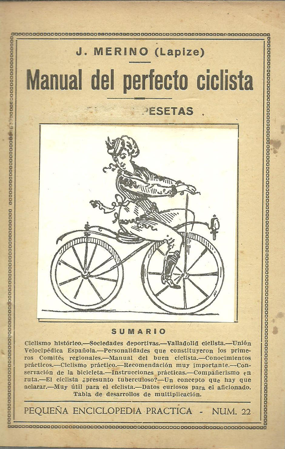 Manual del perfecto ciclista.