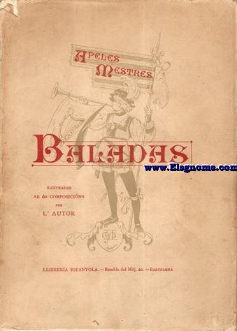 Baladas. Ilustradas ab 60 composicions per l'autor.