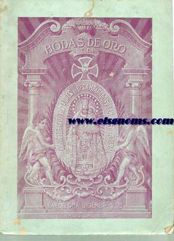 La Montaa de San Jos. Revista extraordinaria como recuerdo de las solemnes Bodas de Oro de la Congregacin de Madres de Desamparados y S.Jos de la Montaa e inauguracin de la Iglesia de Valencia. Barcelona, Diciembre 1929.