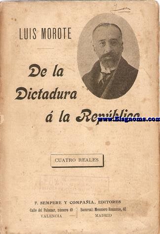De la dictadura  la Repblica (La vida poltica en Portugal).