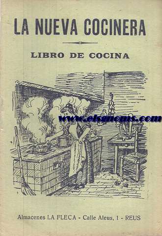 La nueva cocinera. Libro de Cocina.