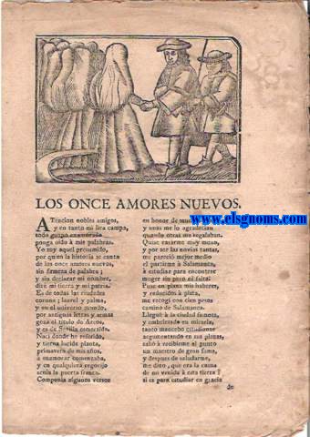 Los once amores nuevos.