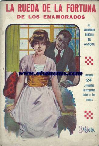 Orculo del amor para los enamorados.