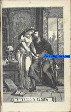 Abelardo y Eloisa (Historia de dos mrtires) Novela.